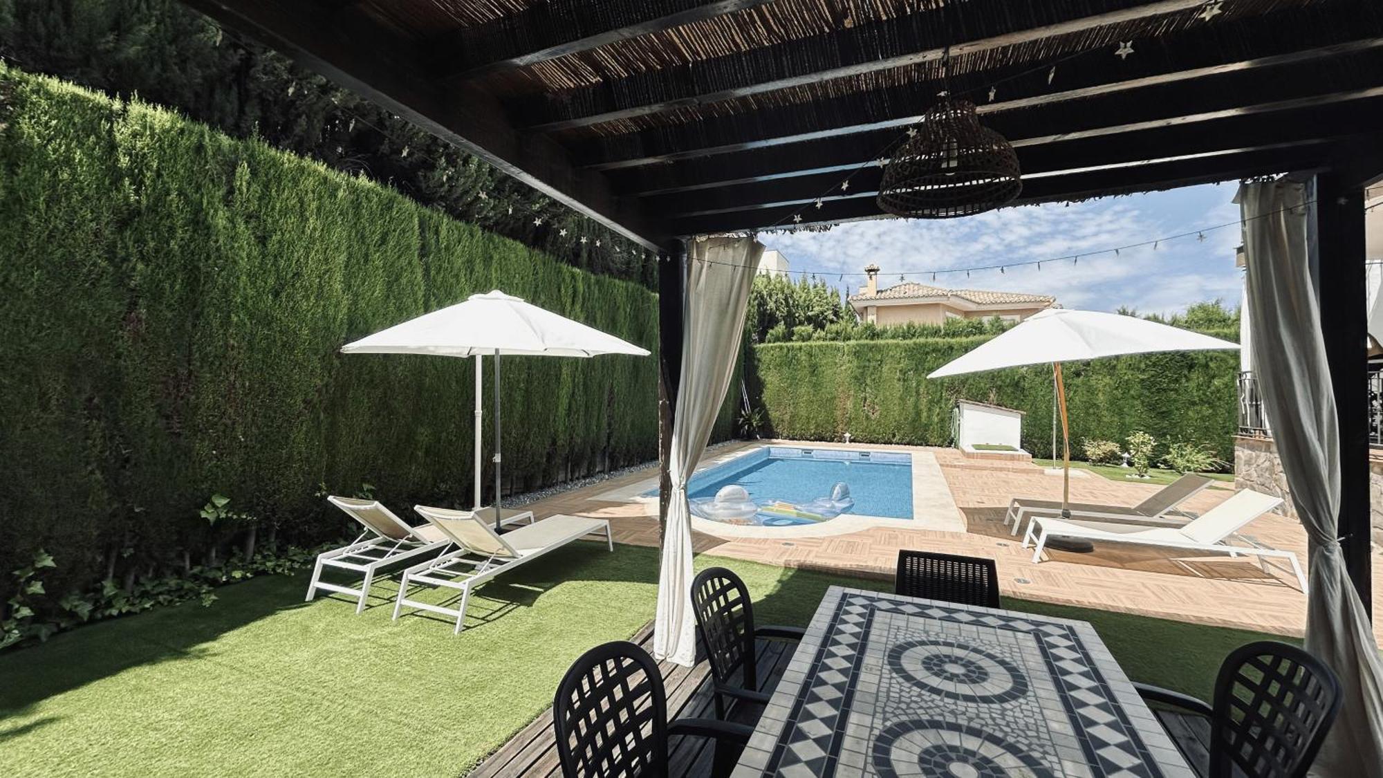 גרנדה Extraordinaria Villa Con Piscina Y Chimenea מראה חיצוני תמונה